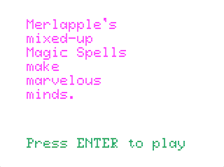 Magic Spells - Scramble Spells, Wizards Spells, Sample Spells screen