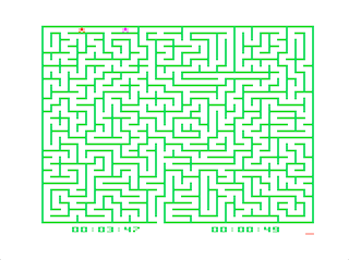 Maze Race game screen #3 (2 players)
