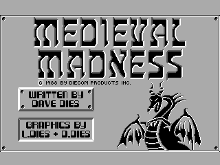 Medieval Madness intro screen 2