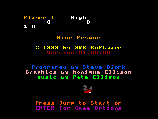 Mine Rescue intro screen #2