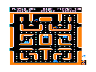 Mrs Pac maze 1 game screen