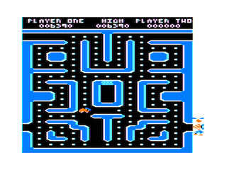 Mrs Pac maze 2 game screen