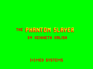 Phantom Slayer intro screen