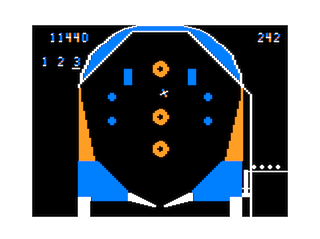 Pinball (Anteco) game screen - board #3