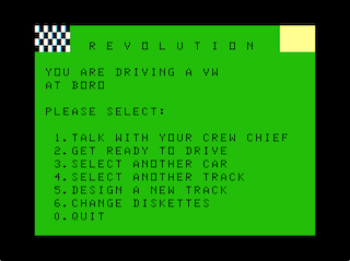 Revolution intro screen #2