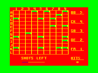 Shiphunt game screen