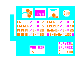 Slot Machine game screen