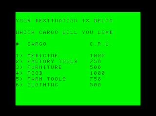 Space Merchant game screen #2