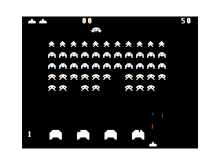 Space Raiders game screen