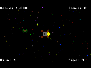 Space Zap game screen #2