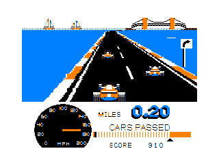 Speed Racer game screen
