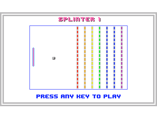 Splinter Intro screen #2