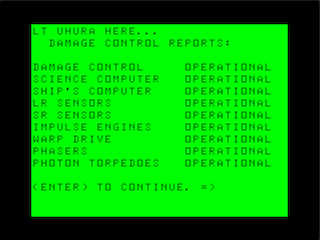 Star Trek III damage control