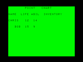 The Wizard's Tomb game screen #1