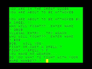 The Wizard's Tomb game screen #7