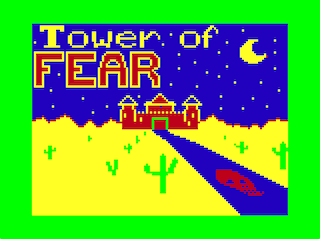 Tower of Fear version 2 intro screen