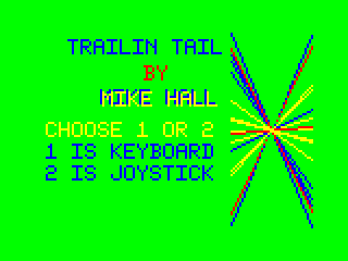 Trailin' Tail intro screen