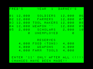 Warrior game screen #3