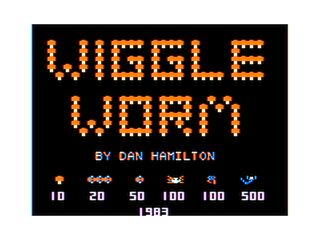 Wiggle Worm Intro screen