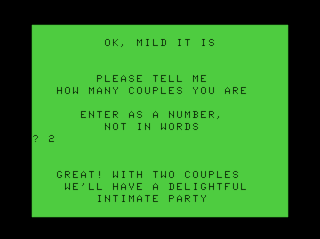 Wild Party game screen #2