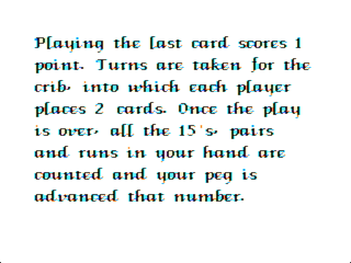 Cribbage intro screen #5