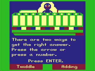 Grover's Number Rover Twiddle Adding game screen #4
