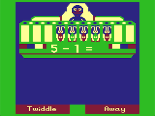Grover's Number Rover Twiddle Away game screen #1