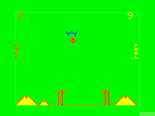 Space Shuttle game screen #4 (successful docking)