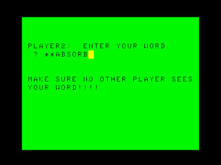 The Great Word Game game screen #3